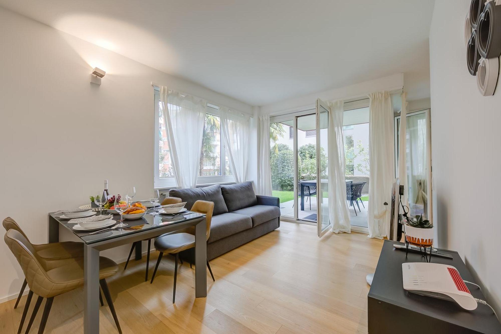 Res San Marco 1 - Happy Rentals ลูกาโน ภายนอก รูปภาพ