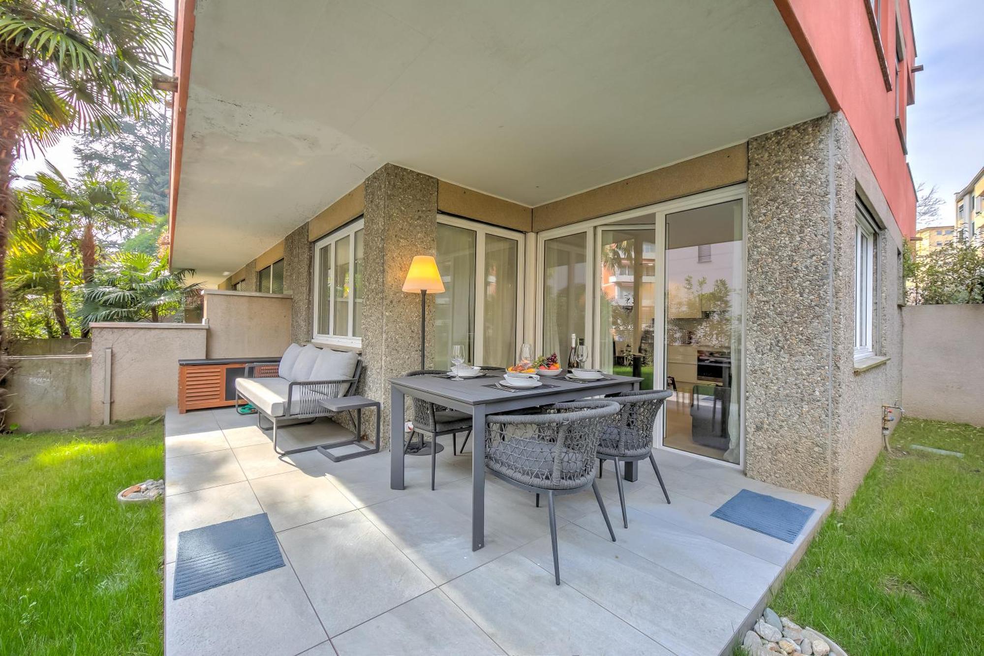 Res San Marco 1 - Happy Rentals ลูกาโน ภายนอก รูปภาพ